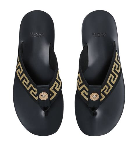 shoebaloo versace flipflop|Versace Medusa Flip Flop (Women) .